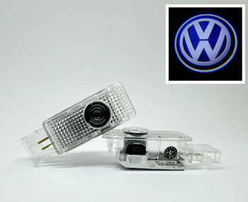 Світлодіодне штатне підсвічування на дверях автомобіля з логотипом Volkswagen TOUAREG