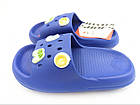 Шльопанці дитячі літні Jomix, матеріал 100% EVA, сині, фото 2