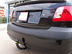 Фаркоп Kia Rio 2 седан 2005-2011 (Кіа Ріо 2) польський
