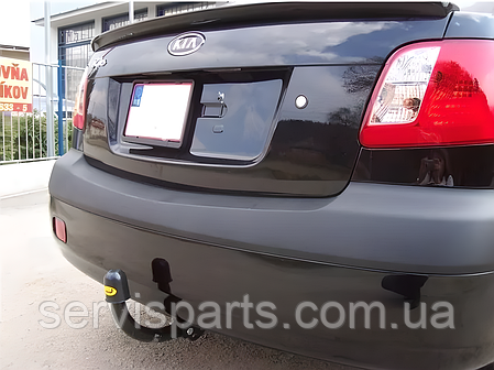 Фаркоп Kia Rio 2 седан 2005-2011 (Кіа Ріо 2) польський, фото 1