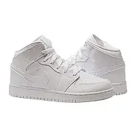 ALL ORIGINAL Кроссовки Nike AIR JORDAN 1 MID WHITE 554725-130 37.5, 38, 38.5, 40