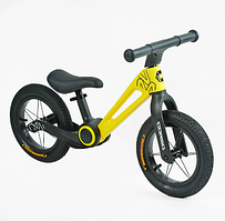 Велобіг жовтий Corso 12`` 28115  складна нейлонова рама, нейлонова вилка, надувні колеса 12’’