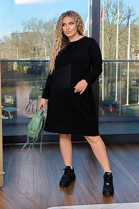 Стильна жіноча сукня, тканина "Трикотаж" 50, 52, 54 розмір 50, фото 2