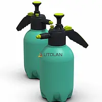 Обприскувач ручний пластиковий 3л синій Premium LITOLAN