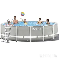 Каркасний басейн Intex 26720 - 1, 427 х 107 см (сходи, тент, підстилка) - BIG SALE !