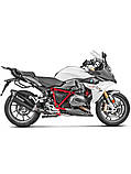 Глушник Akrapović для BMW R 1200 R [15-18] / R 1200 RS [15-18] [Slip-On Line, Black Titanium], фото 2
