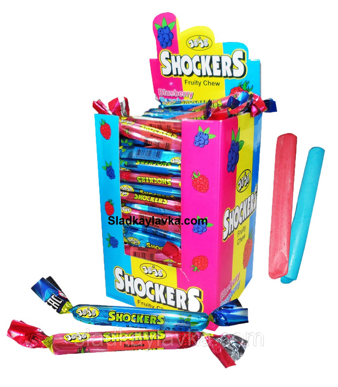Жувальна цукерка Shockers Асорті 200 шт (JJ Пакистан)