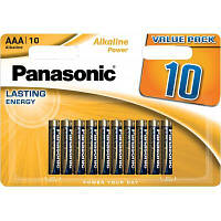 Батарейка Panasonic AAA LR03 Alkaline Power * 10 LR03REB/10BW YTR