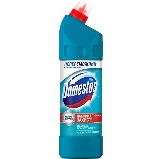 М/з універсальний Доместос "Domestos" 1л (блакитний) Свіжість атлантики