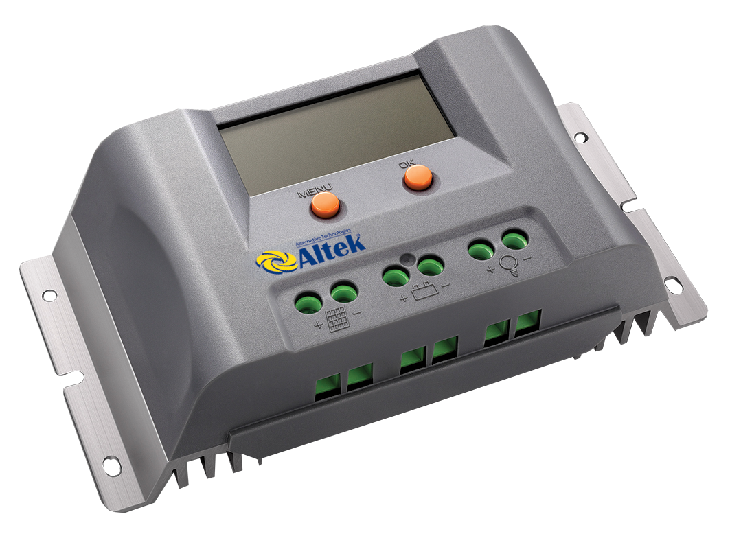 Контроллер заряда ALTEK P-30А/24V-USB/LCD