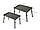 Монтажний Столик, короповий столик, столик для монтажу, столик Delphin STEELS XL 55 х 35см, фото 5