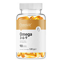 Жирные кислоты омега 3 6 9 OstroVit Omega 3-6-9 (90 капс)