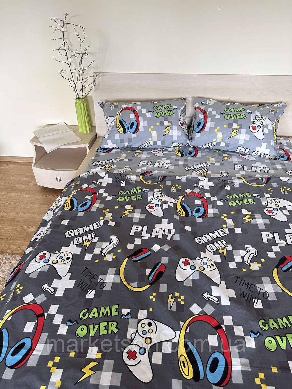 Дитяча полуторна постільна білизна
