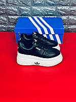 Кроссовки Adidas женские Кроссовки Адидас черные на платформе