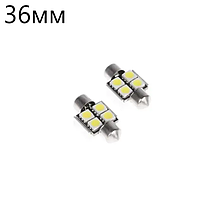 Світлодіодна лампа T11 C5W 36мм CAN 3030-6 12V