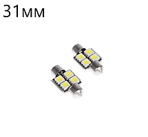 Світлодіодна лампа T11 C5W 31мм CAN 3030-6 12V