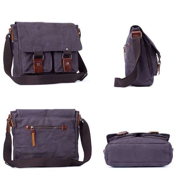 Сіра чоловіча сумка через плече MCN Сіра чоловіча сумка через плече MCN