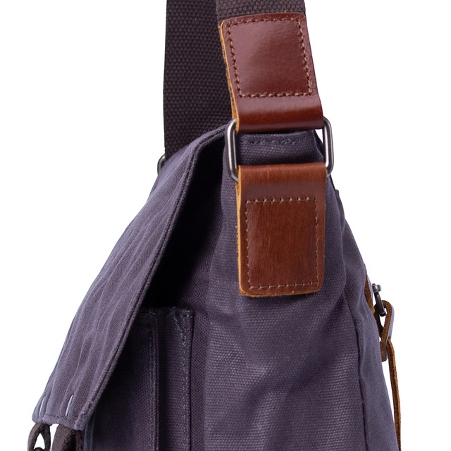 Сіра чоловіча сумка через плече MCN Сіра чоловіча сумка через плече MCN