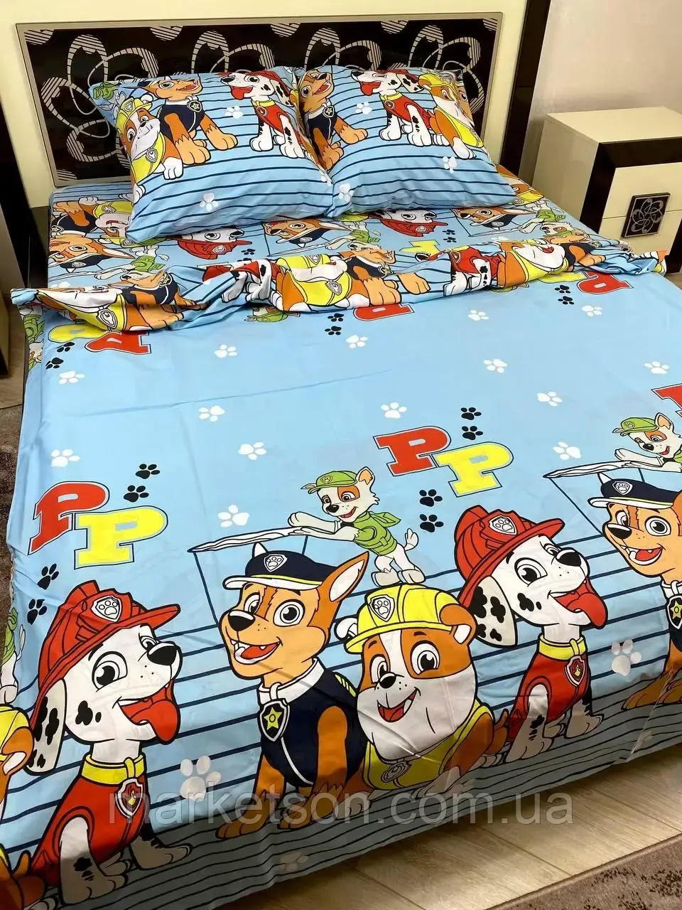 Дитяча полуторна постільна білизна