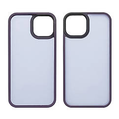 DR Чохол Colorful Matte Case для Apple iPhone 15 Plus темно-фіолетовий Люкс