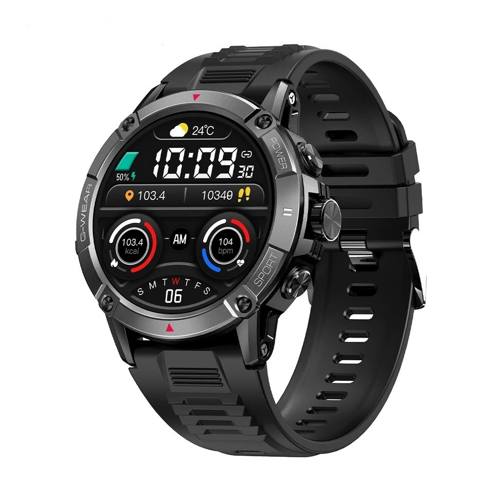 Смарт-годинник Lemfo NX8 PRO (розмов, тонометр, пульсоксиметр, компас)