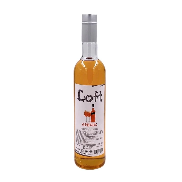 Сироп ТМ LOFT "Апероль" 900г, 9пл./ящ.