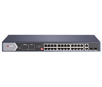 DS-3E0528HP-E 24-портовий некерований Hi-PoE комутатор Hikvision