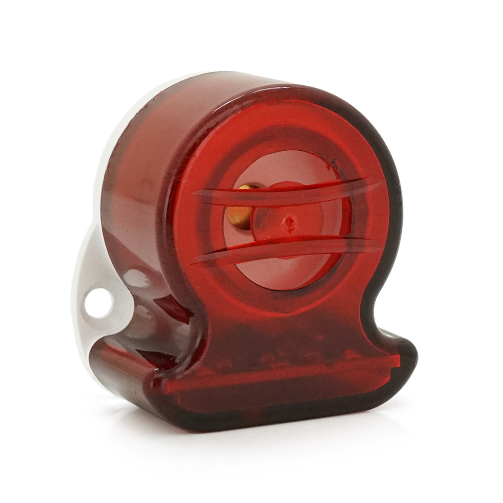DR Бузкова внутрішня світлозвукова ІС "Кліп" DC12V, 85 дБ, пластик, колір червоний, 44x43х25мм