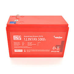 DR Літій-залізо-фосфатний акумулятор Merlion LiFePO4 12.8 V 7 AH (4S2P/BMS-10A), (151х65х97) for UPS, до 5000