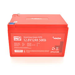 DR Літій-залізо-фосфатний акумулятор Merlion LiFePO4 12.8 V 12 AH (4S2P/BMS-15A), (151x98x95) for UPS, до 5000