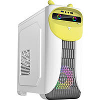 Корпус GameMax CUTEOWL White-Yellow (CUTEOWL White-Yellow) Без БП