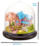 Румбокс музичний Вишневий Садок 3D конструктора DIY Cute Room ZQW-2016, фото 11