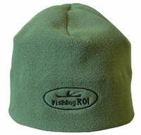 Шапка-флис "Fishing ROI" с логотипом олива (57-59 р-р)