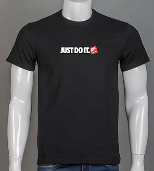 Футболка чоловіча Just Do It 2437м (Уп.4шт M-XXL), Чорний