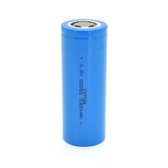 DR Литий-железо-фосфатный аккумулятор 26650 Lifepo4 Vipow IFR26650 FlatTop, 3300mAh, 3.2V, Blue Q50/500