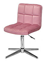 Крісло Arno Modern Base оксамит, на хромованій хрестовині на стопах, фото 3