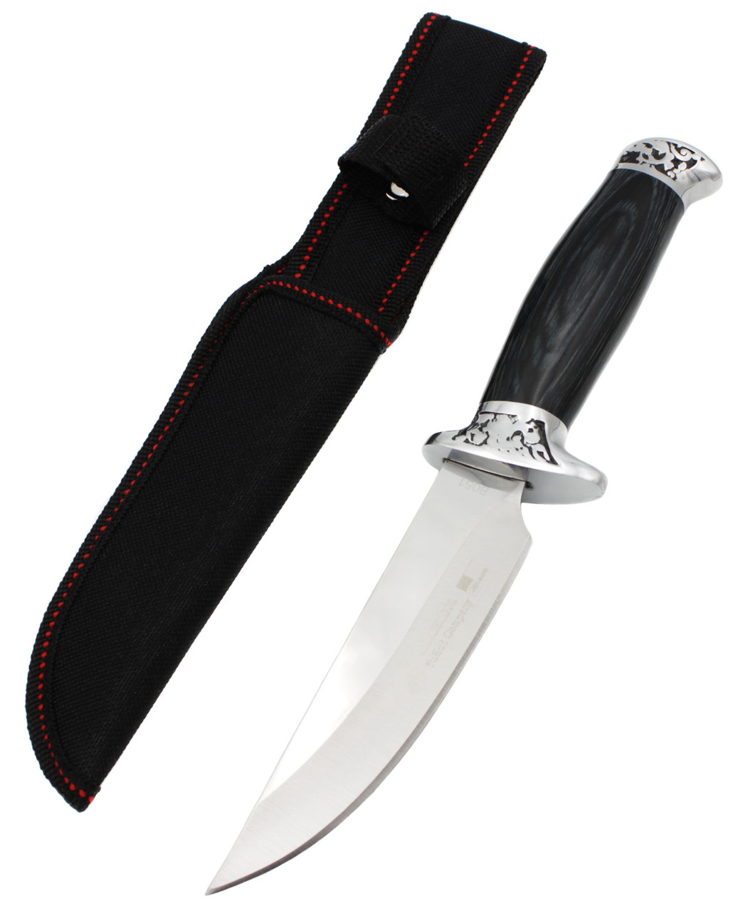 Мисливський ніж Columbia 1668 A175 із Чохлом 25.5см Black (7_00141)
