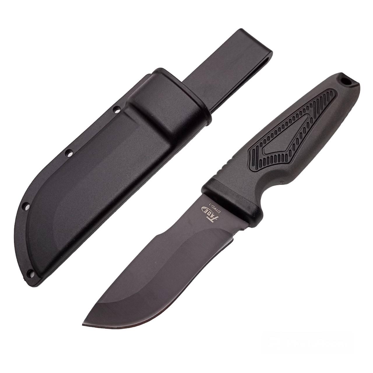Тактичний мисливський ніж Tade DYKD-1 із Чохлом 19см Black (7_00144)