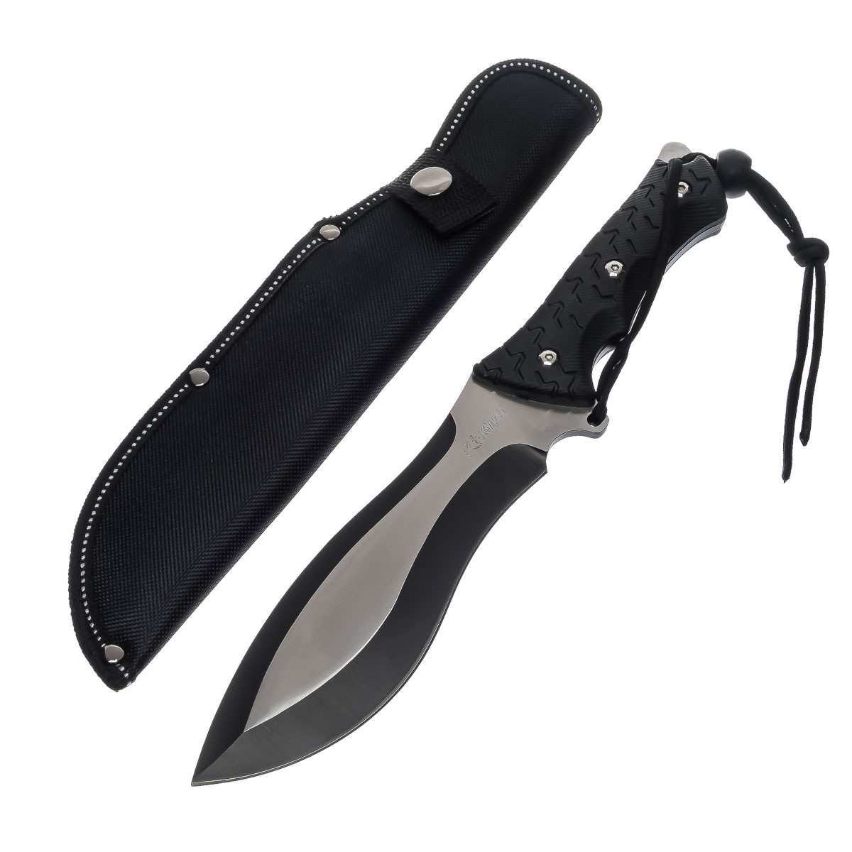 Тактичний мисливський ніж Knife SH658 із Чохлом 30см Black (7_00155)