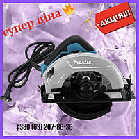 Пила электрическая циркулярная Makita 5704R дисковая ручная циркулярка Makita 1200 Вт 4900 об/мин