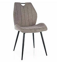 Стул обеденный Arco Brego металл черный матовый, обивка ткань (Signal ТМ)