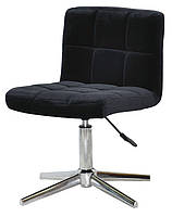 Крісло Arno Modern Base оксамит, на хромованій хрестовині на стопах, фото 6