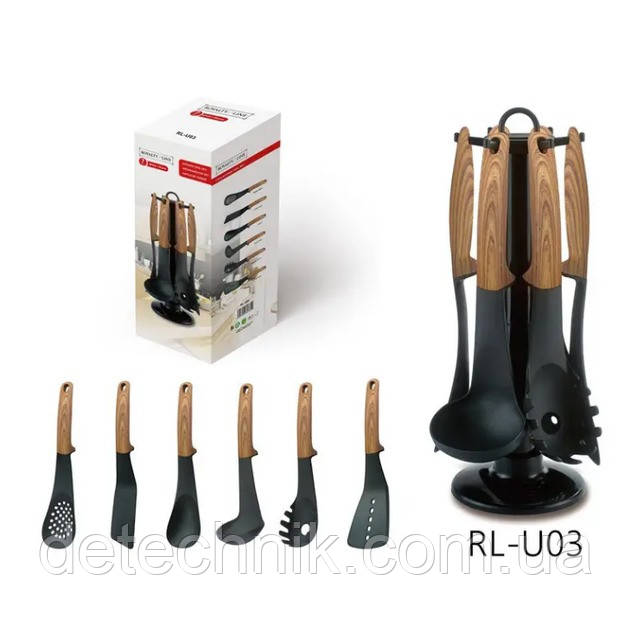 Набір кухонних приладів Royalty Line RL-U03 7 предметів