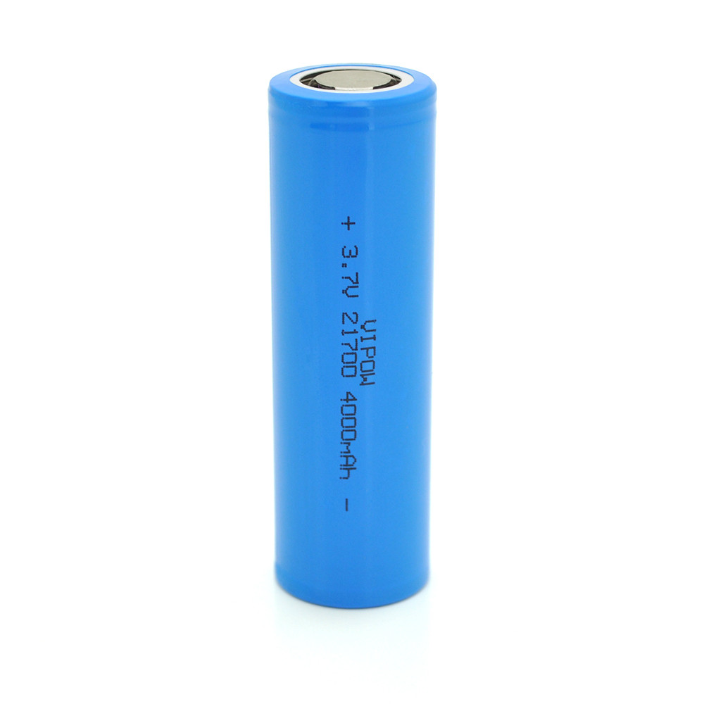 DR Акумулятор 21700 Li-Ion Vipow ICR21700 FlatTop, 4000mAh, 3.7V, Blue Q50/500