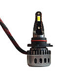 Світлодіодні HB3 9005 LED лампи Mseries Kelvin 8000Lm 6000K - Led лампи HB3 - гарантія, фото 3
