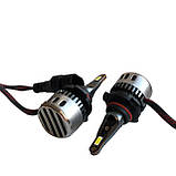 Світлодіодні HB3 9005 LED лампи Mseries Kelvin 8000Lm 6000K - Led лампи HB3 - гарантія, фото 6