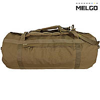 Тактическая сумка - баул 65 л Cordura 600 D PU Койот MELGO