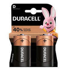 DR Батарейка лужна DURACELL D/LR20/MN1300 KPN, 2 шт. у блістері, ціна за блістер