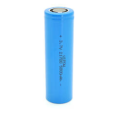 DR Акумулятор 21700 Li-Ion Vipow ICR21700 FlatTop, 5000 mAh, 3.7V, Blue Q50/500