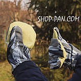 Рукавиці, рукавиці брезентові, рукавиці для мангала, фото 2